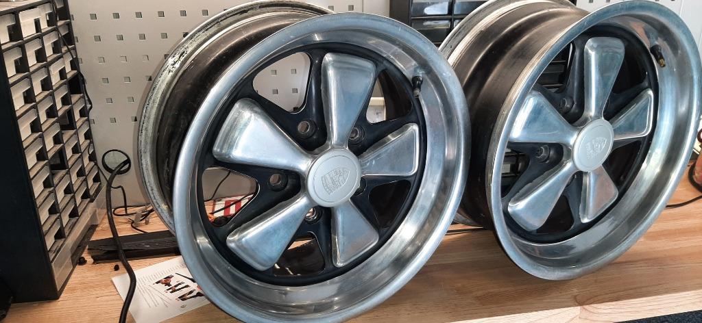 Fuchs velgen Carrera 2.7, Autos : Pièces & Accessoires, Pneus & Jantes, Enlèvement ou Envoi, Utilisé, 15 pouces, Pneus et Jantes