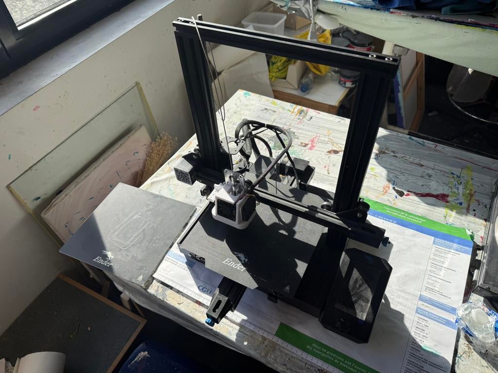 Ender 3 - V2, Computers en Software, 3D Printers, Gebruikt, Ophalen