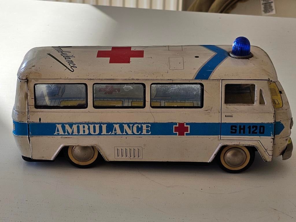 Blikken ambulance, Antiek en Kunst, Ophalen of Verzenden