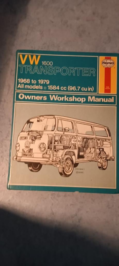Transporteur de bus Volkswagen Vw Beetle 1600 Haynes manuel, Enlèvement ou Envoi