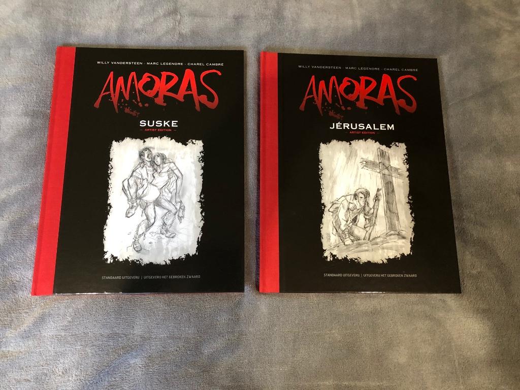 Suske en Wiske/Amoras - Artist Edition 1 + 2, Boeken, Complete serie of reeks, Ophalen of Verzenden, Nieuw, Charel Cambré