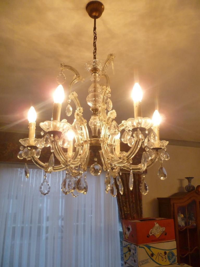 KRISTALLEN OUDE LUSTER, Antiek en Kunst, Ophalen