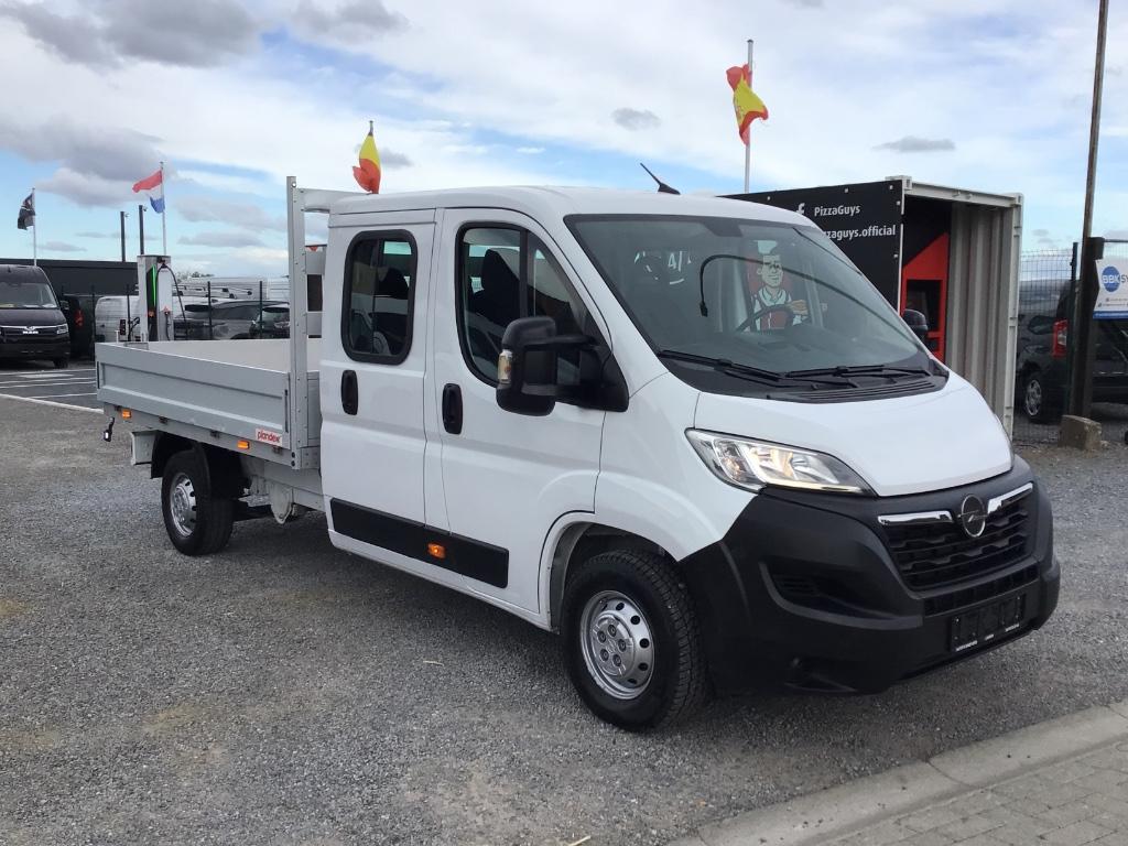 opel movano laadbak/dubbel cabine 7plaats 2023 18950e ex, Auto's, Voorwielaandrijving, 4 deurs, Stof, 4 cilinders