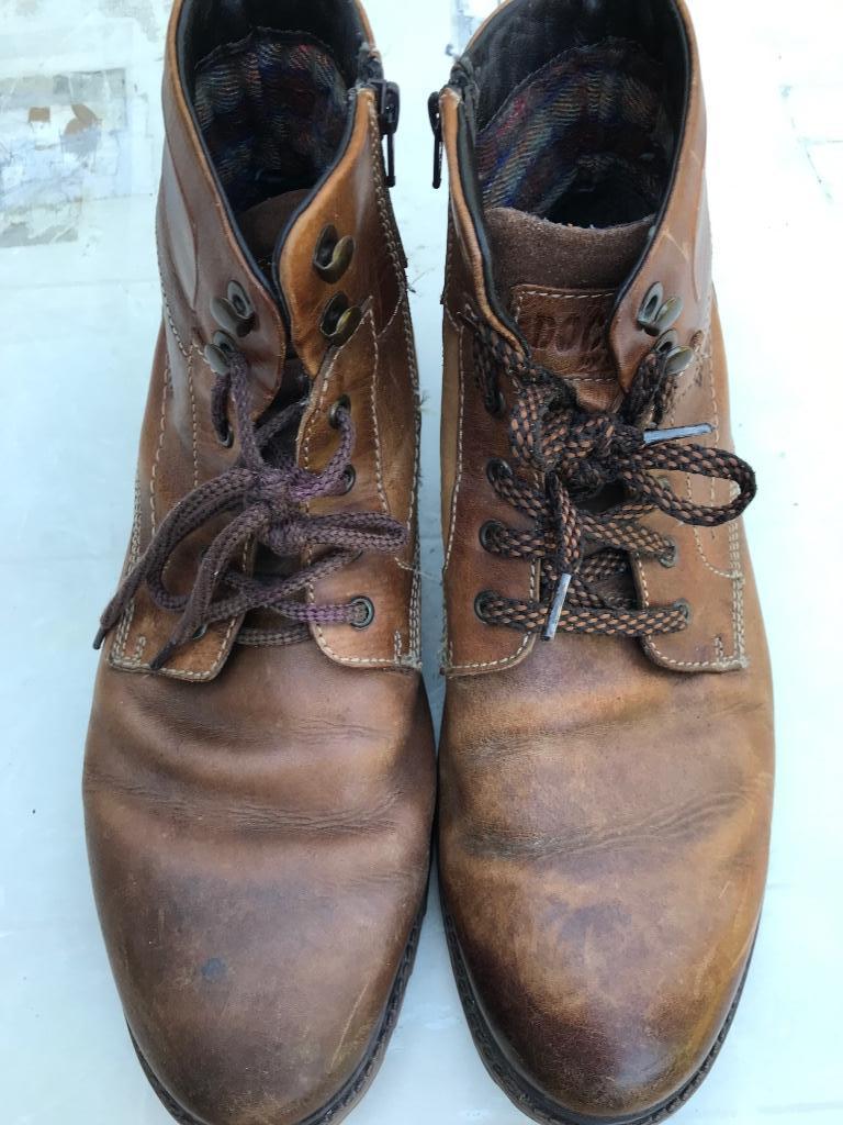 Paire de bottillon Dockers brun pointure 45., Enlèvement ou Envoi, Brun, Autres types, Porté