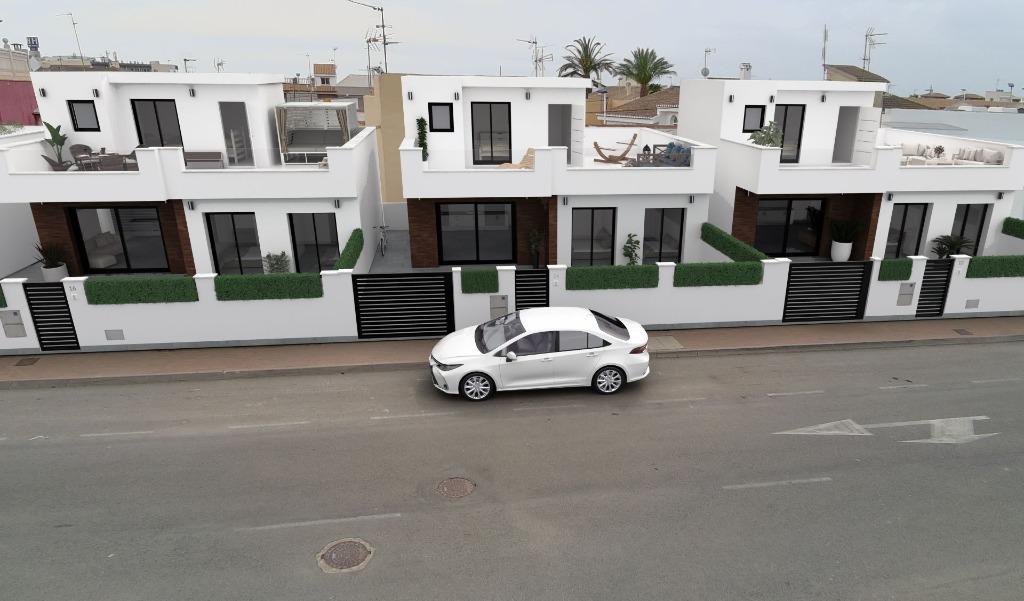 Villas - 3 bed/3 bad - privé zwembad en solarium - San Pedro, Immo, Buitenland, Spanje, Woonhuis, Stad