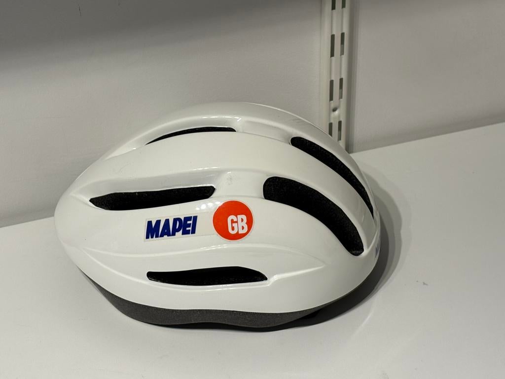 Nos Mapei fietshelm, Fietsen en Brommers, Ophalen of Verzenden, Nieuw, L