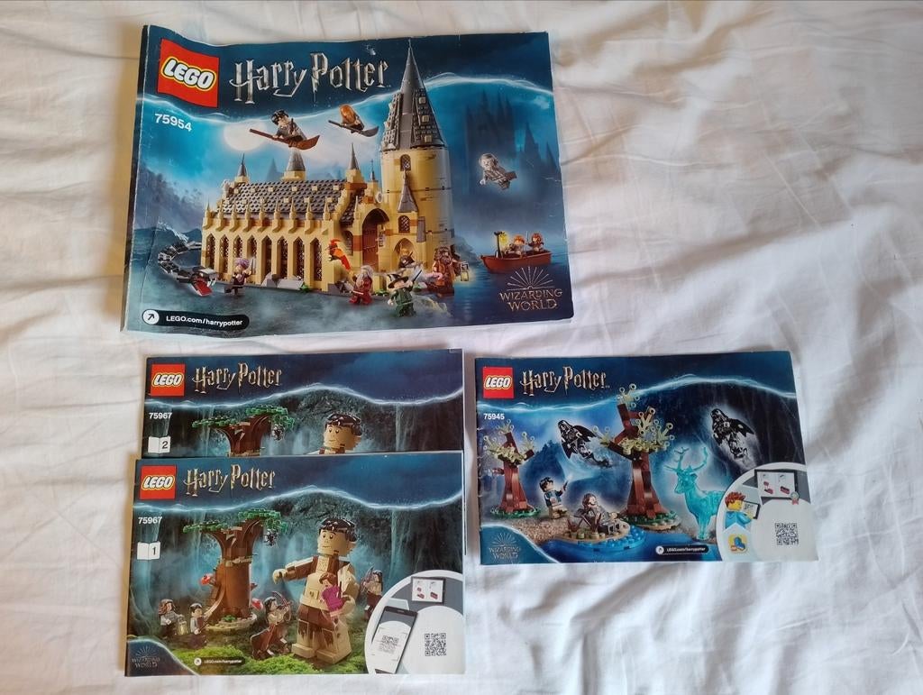 Lego Harry Potter handleiding 75954 75967, Ophalen of Verzenden, Gebruikt, Lego