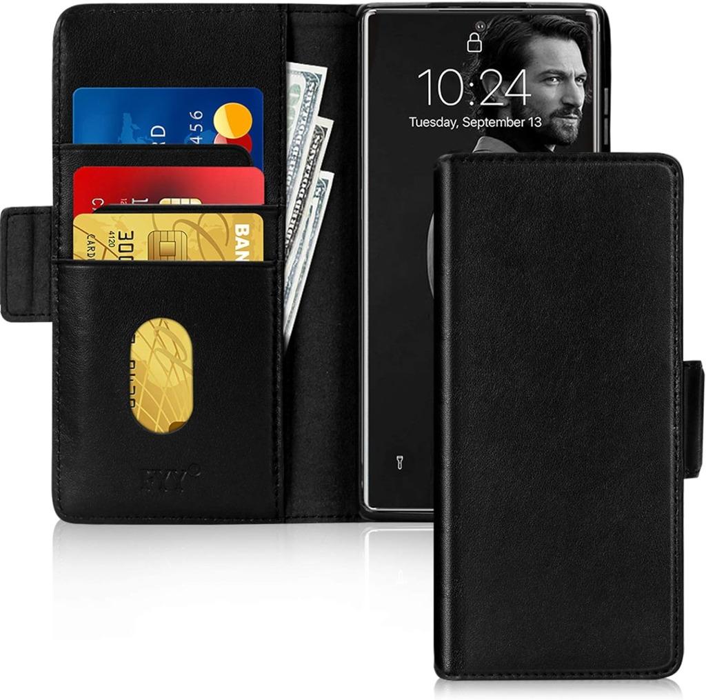 23x FYY Case for Samsung Galaxy S21 5G 6.8” Luxury Leather, Ophalen of Verzenden, Nieuw, Frontje of Cover