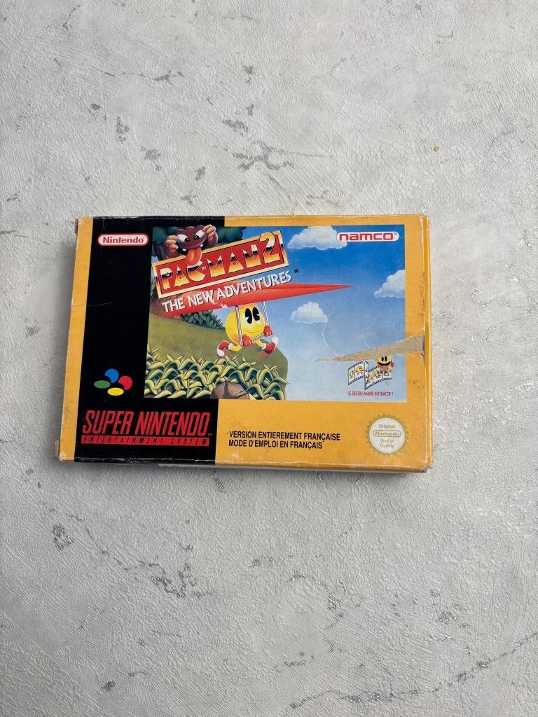 PAC-MAN 2 SNES, Games en Spelcomputers, Games | Nintendo Super NES, Avontuur en Actie, 1 speler, Ophalen of Verzenden, Zo goed als nieuw