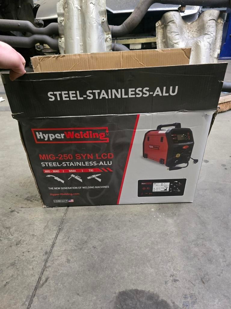 Nieuw hyperwelding MIG 250 toestel te koop, Enlèvement