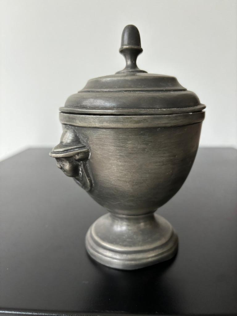 Vintage Pot à sucre Etain, Enlèvement ou Envoi