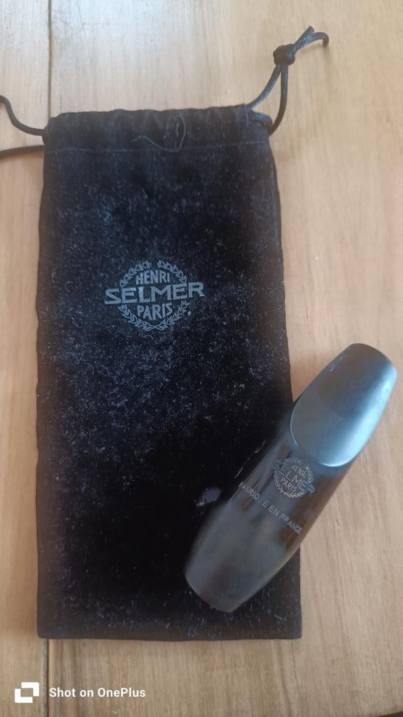 Selmer mondstuk alt-sax concept + Selmer mondstuk alt C* s80, Ophalen