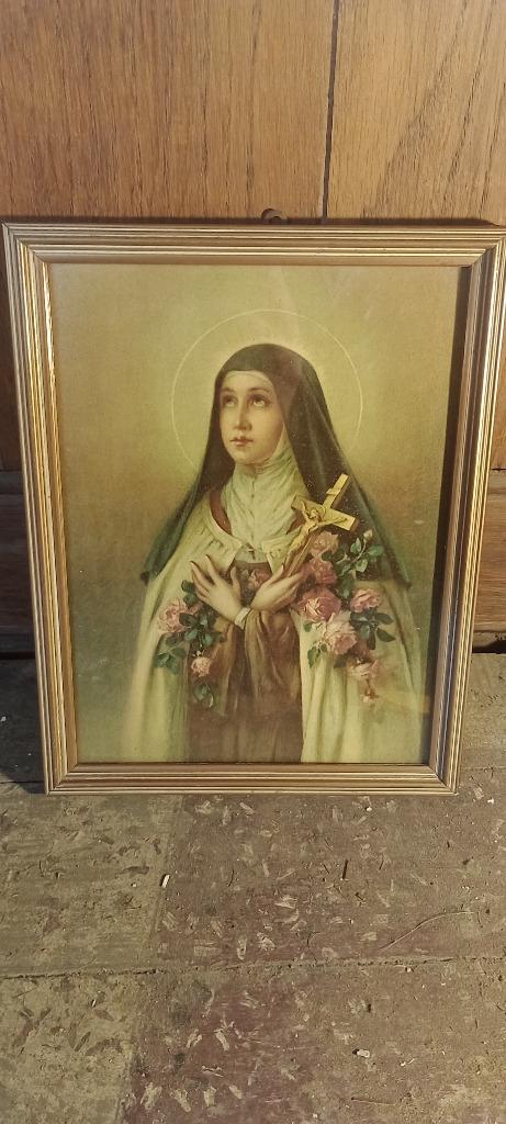 Gravure religieuse, 20x26, n392, Antiquités & Art, Enlèvement ou Envoi