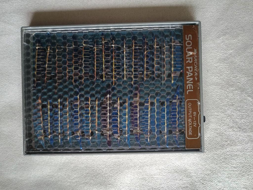 Panneau solaire Radio Shack Archer 6v-12v, Enlèvement ou Envoi, Comme neuf