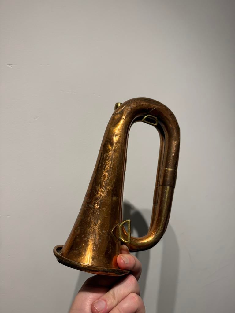 WW1 ABBL clairon ARMEE BELGE, Collections, Objets militaires | Général, Enlèvement ou Envoi