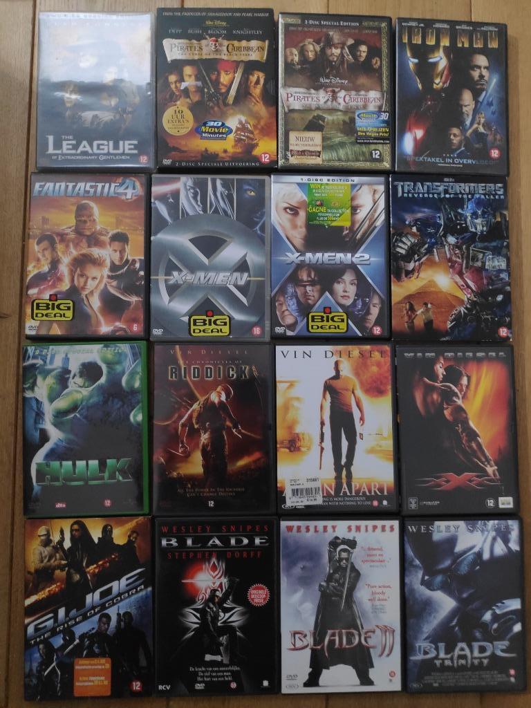 Lot de 63 DVD VO, Enlèvement, Utilisé
