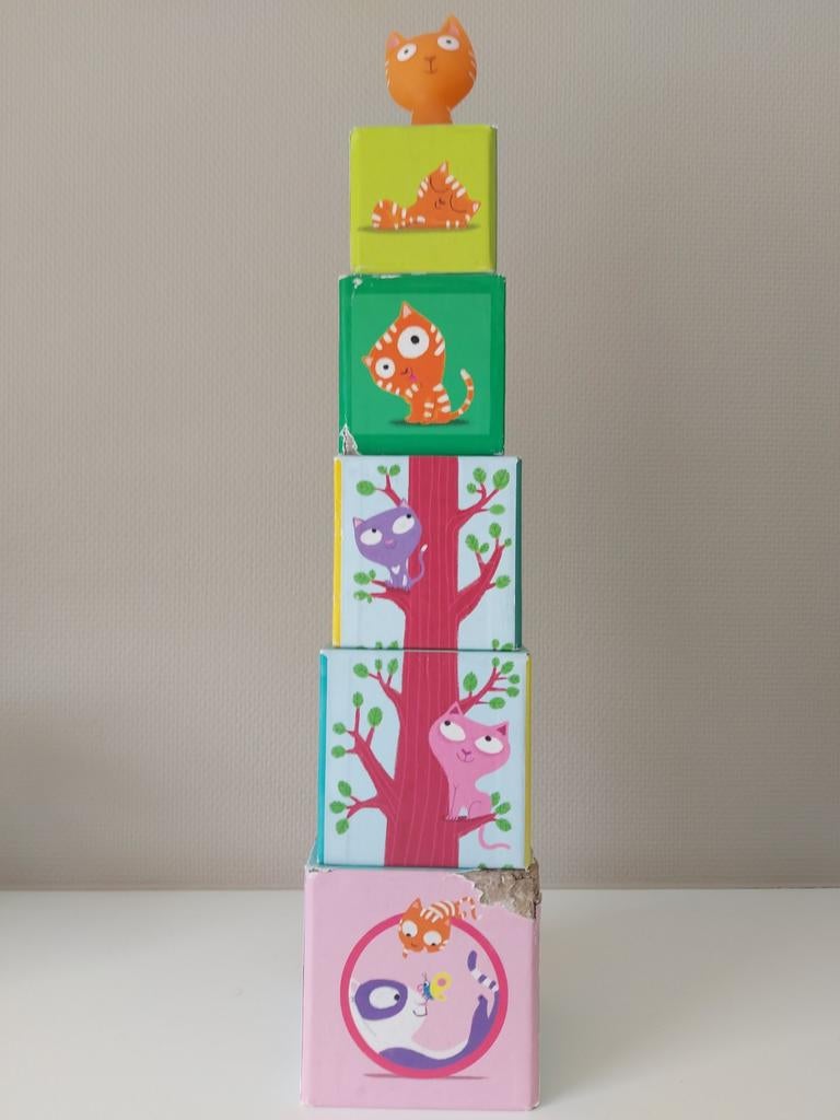 cubes à empiler  Djeco, Enfants & Bébés, Enlèvement ou Envoi