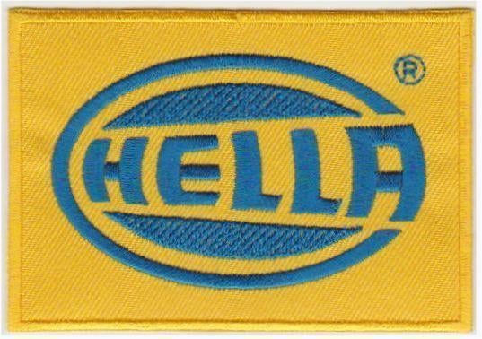 Hella stoffen opstrijk patch embleem, Motos, Envoi