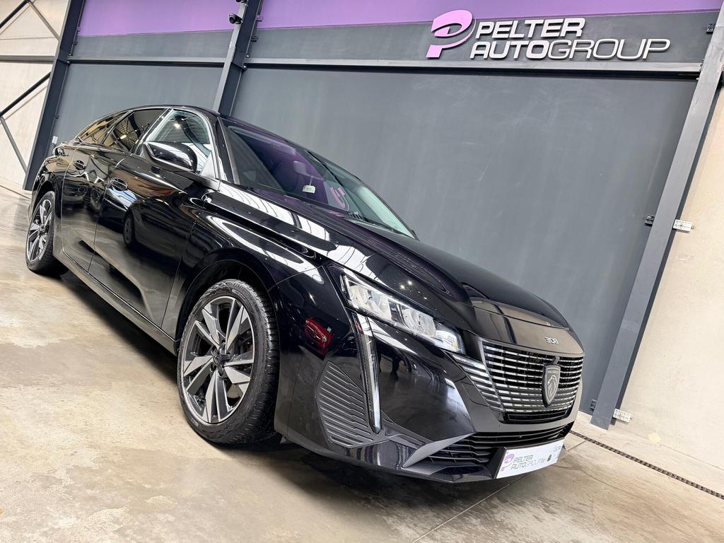 Peugeot 308 SW 1.5 BlueHDi Automaat Allure Pack GPS Camera, Auto's, 4 cilinders, 0 kg, Zwart, Bedrijf