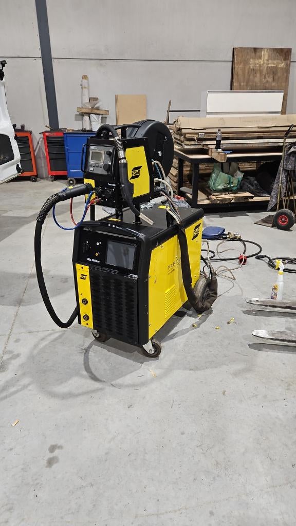 Poste esab mig semi automatique acier/alu, Bricolage & Construction, Enlèvement, Utilisé