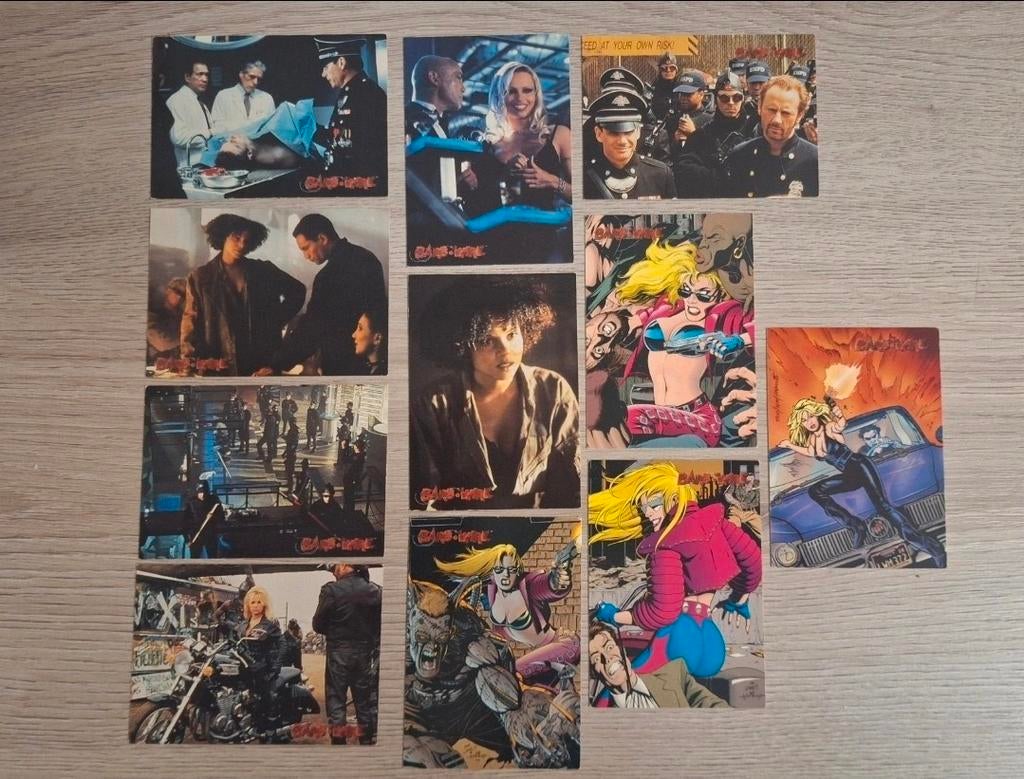 Barb wire trading cards, Ophalen of Verzenden