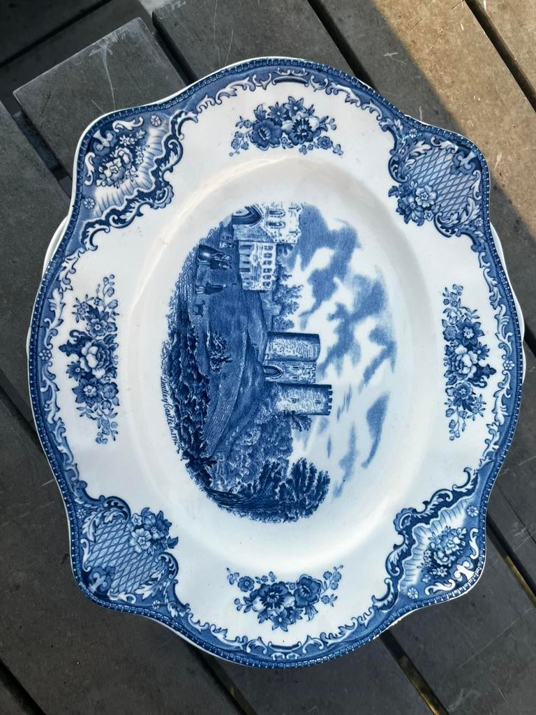 Bord in Delft blauw, Antiek en Kunst, Ophalen