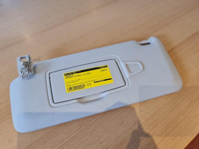 Zonneklep van een Mercedes A-Klasse, Auto-onderdelen, Interieur en Bekleding, Mercedes-Benz, Gebruikt, 3 maanden garantie, Ophalen of Verzenden