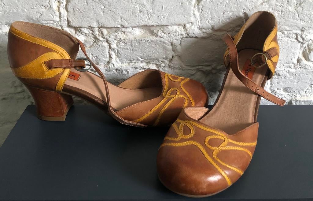 Retro schoenen/Miz Mooz/M38, Kleding | Dames, Schoenen, Schoenen met lage hakken, Bruin, Zo goed als nieuw, Ophalen