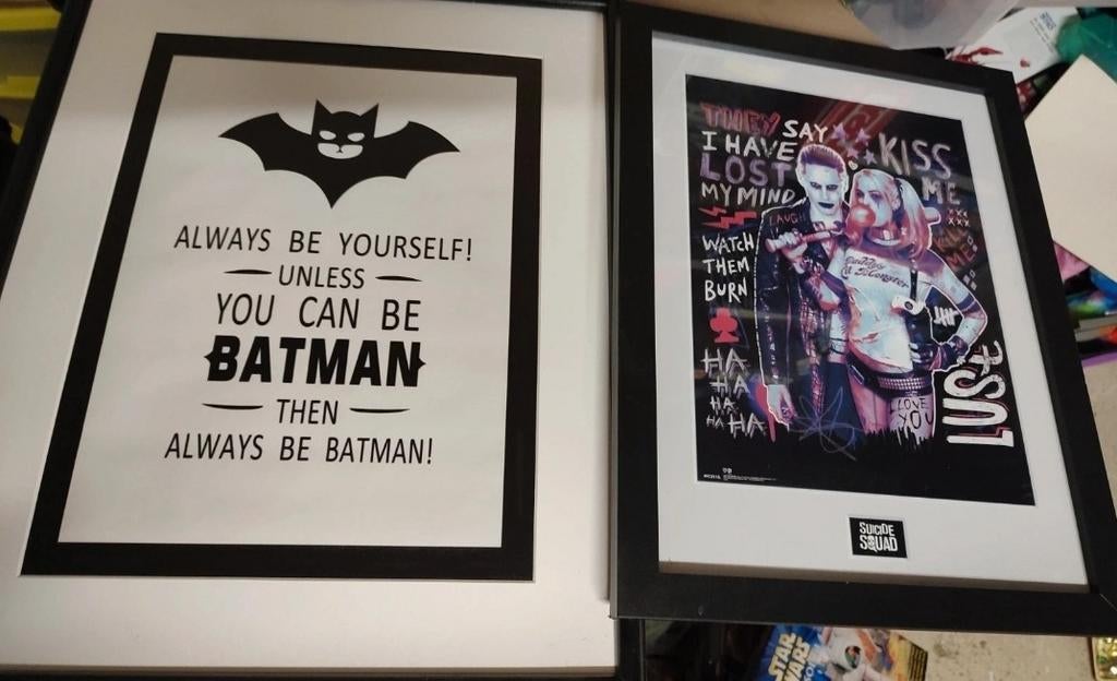 2 batman kaders, Ophalen of Verzenden