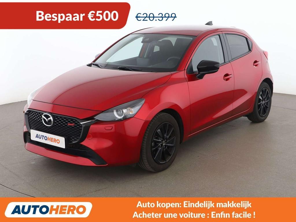 Mazda 2 1.5 Skyactiv-G Mild-Hybrid Homura (automatique), Autos, Mazda, Rouge, Achat, 90 ch, Euro 6
