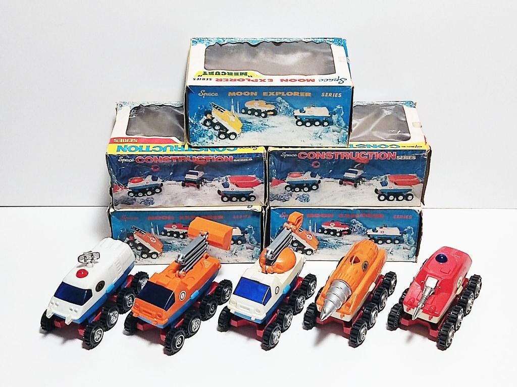 space Moon Explorer Constructron, Ophalen of Verzenden, Gebruikt