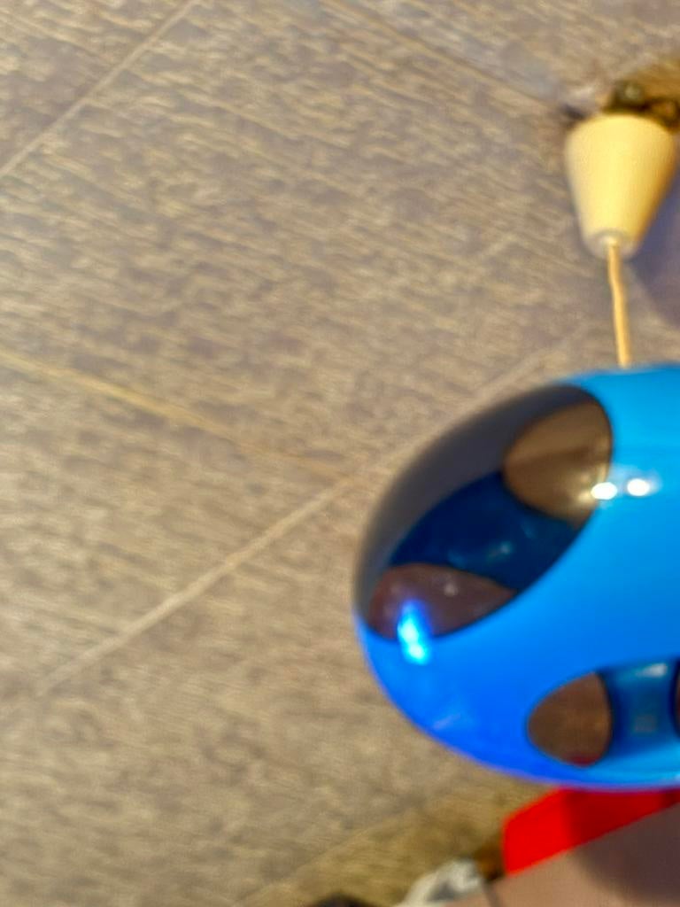 Bug eye ufo lamp, Ophalen, Kunststof, Zo goed als nieuw, Space age