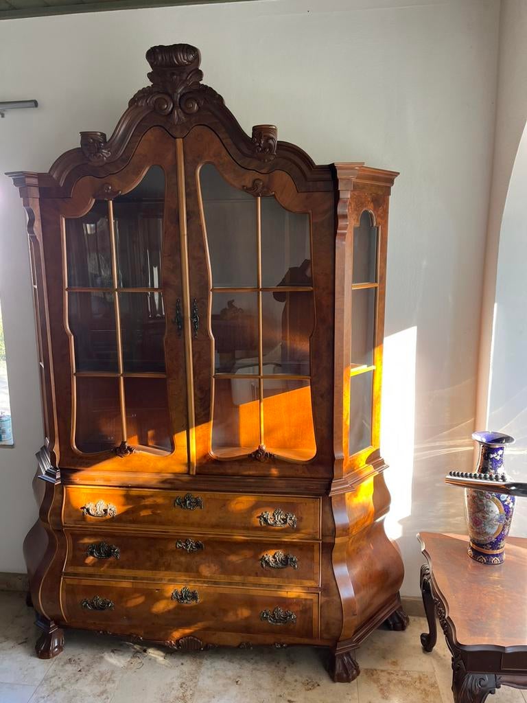 Armoire à ventre baroque vintage Louis XV XVI, Enlèvement ou Envoi