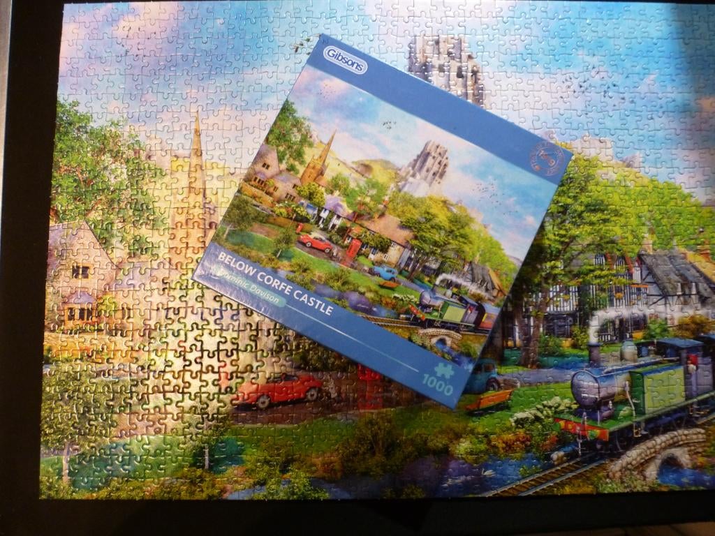 VIJF GIBSONS PUZZELS, Hobby en Vrije tijd, Denksport en Puzzels, Ophalen of Verzenden, 500 t/m 1500 stukjes, Gebruikt, Legpuzzel