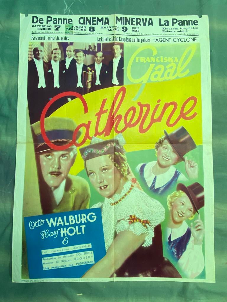 grote oude cinema affiches, Verzamelen, Posters, Ophalen, Zo goed als nieuw
