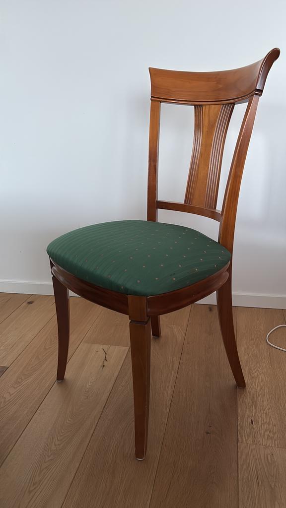 6 chaises vintage, Enlèvement