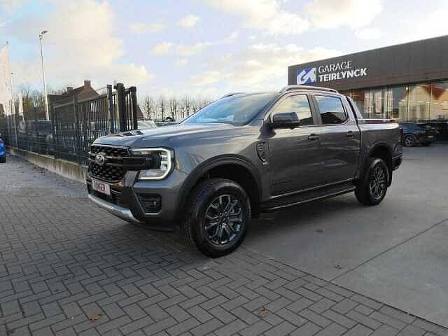 Ford Ranger 2.0 Bi-turbo 205pk WILDTRAK 4x4 Rolluik Full, Autos, Argent ou Gris, Achat, Euro 6, Entreprise