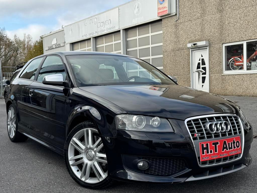 AUDI S3 2.0 TURBO 16V TFSI QUATTRO GPS Xenon leer garantie, Auto's, Audi, USB, Zwart, 4 cilinders, 110 g/km