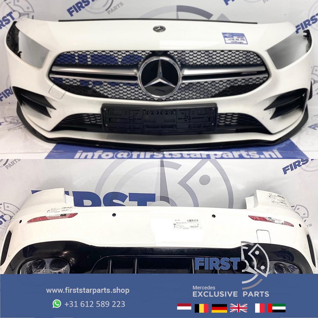 W177 A35 AMG PAKKET VOORBUMPER+ACHTERBUMPER WIT origineel Me, Utilisé, -, Arrière, -