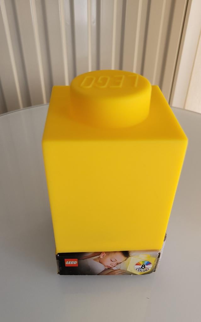 Lego Silicone Brick Nachtlamp Geel, nieuw, Ophalen, Nieuw, Lamp