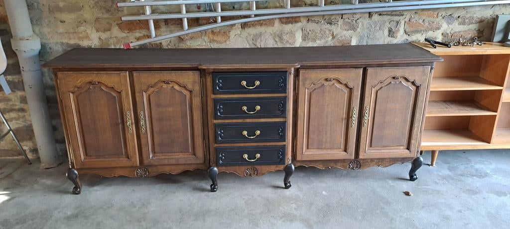Buffet en chêne rénové, Chêne