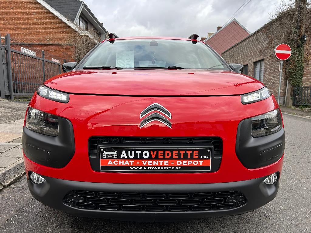 Citroen C4 Cactus 1.2i Shine Edition 81(110) KW(HP) GAR.1AN, Autos, Citroën, Rouge, Achat, Euro 6, Boîte manuelle