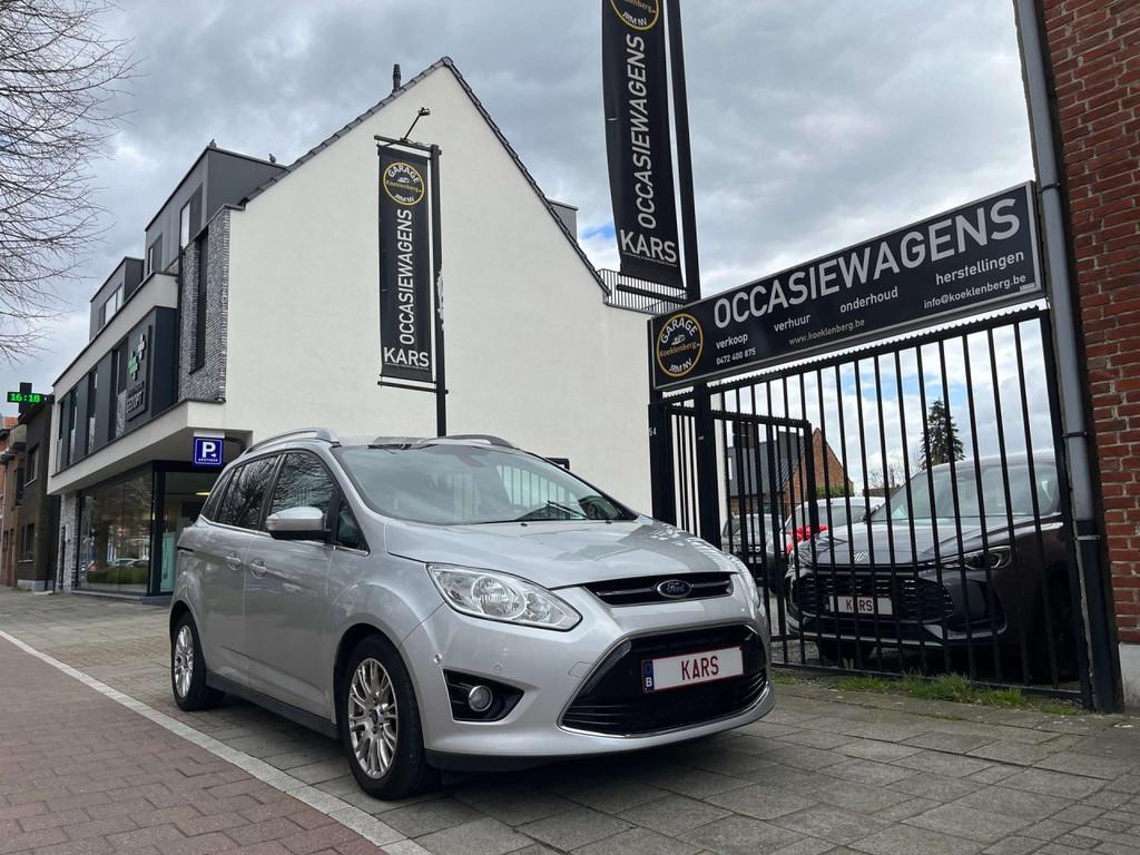 Ford Grand C-Max Titanium (année de construction 2012), Cuir, Achat, 105 ch, https://public.car-pass.be/vhr/c0be9ea0-e7b4-4dca-9ee6-6bb560529956