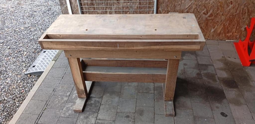 Oude Werkbank, Doe-het-zelf en Bouw, Werkbanken, Ophalen, Gebruikt