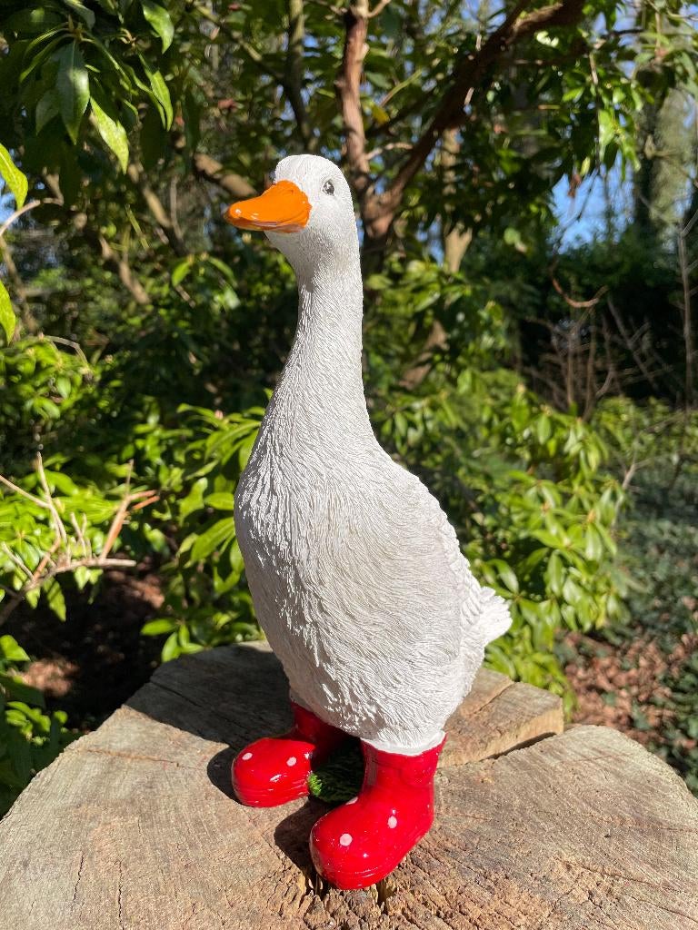 Bottes en forme d'oie pour enfants, étang, rouge, 30 cm, Enlèvement ou Envoi, Neuf, Synthétique, Animal