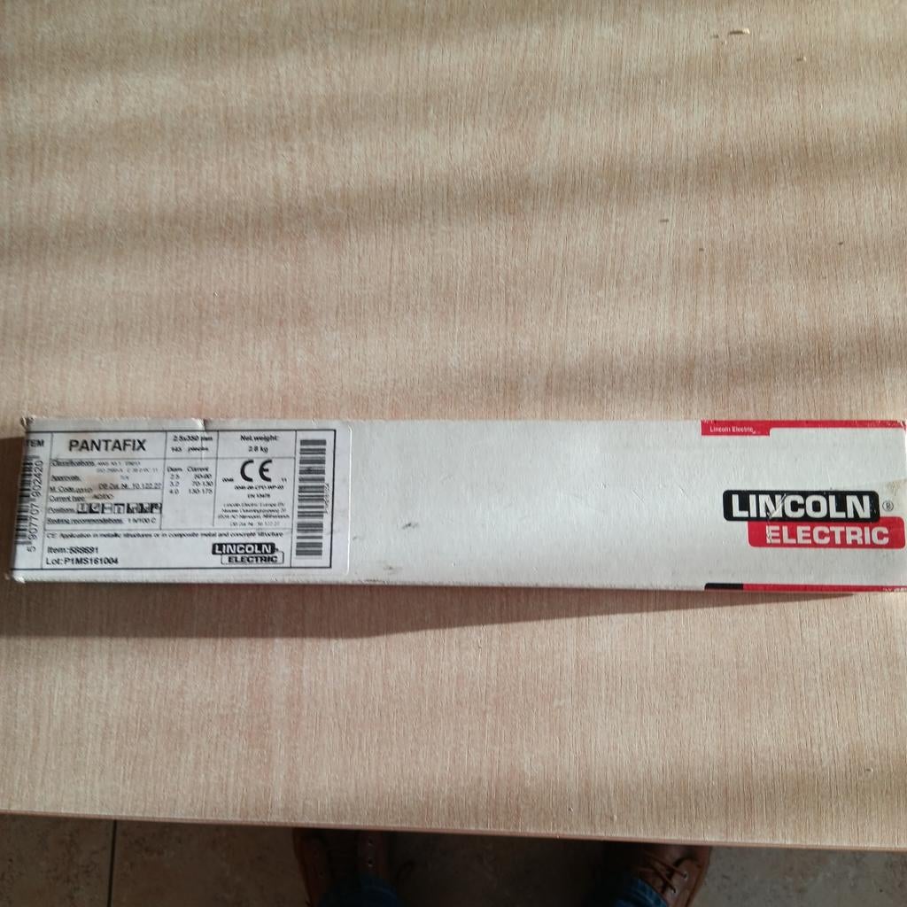 Électrodes de soudage, Enlèvement