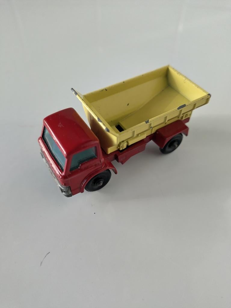 Vintage Matchbox Grint Truck AFHALING LEES BESCHRIJVING, Ophalen, Gebruikt, Bus of Vrachtwagen, Lesney