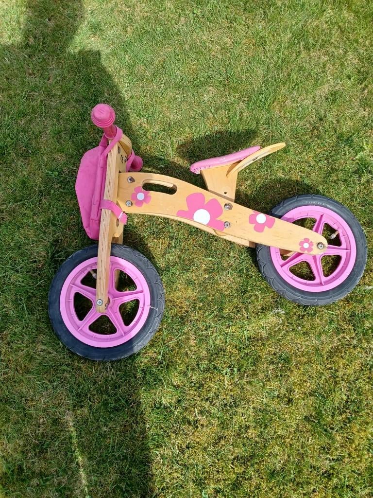Houten loopfietsje, Kinderen en Baby's, Ophalen, Gebruikt, Loopfiets