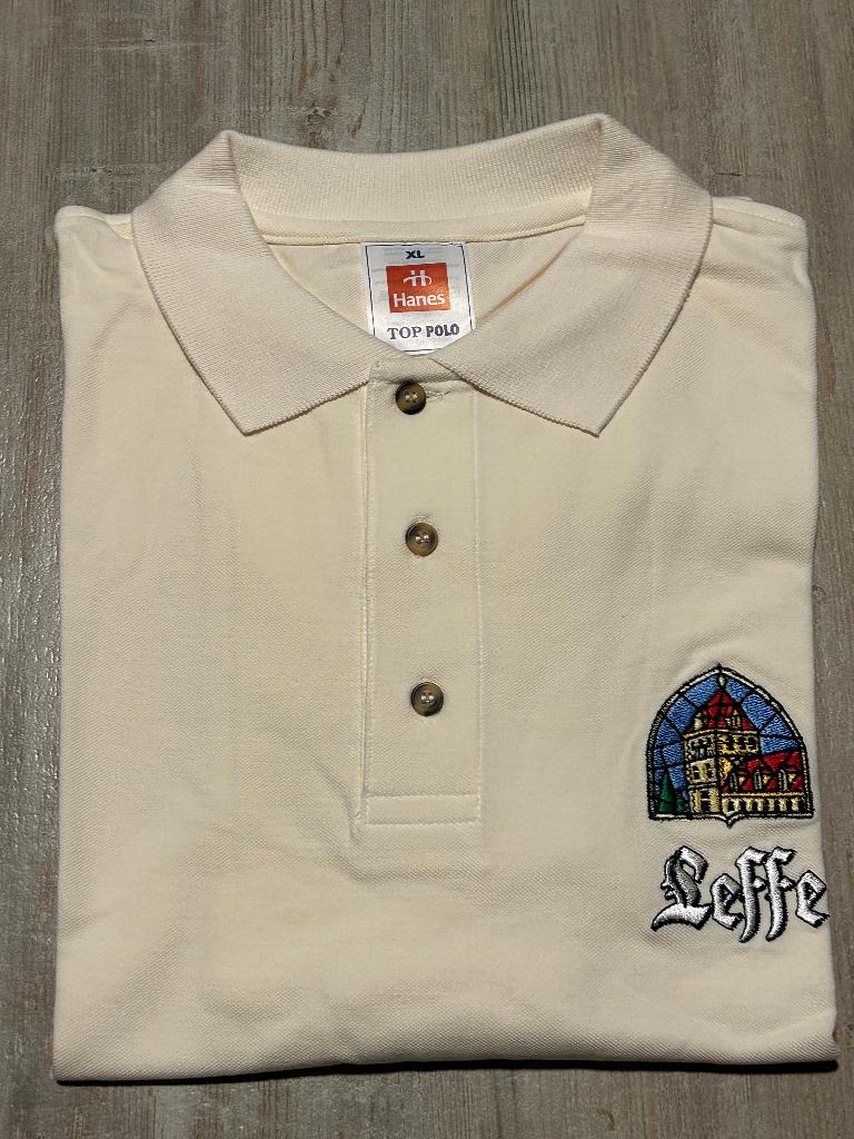 Leffe Polo Abdij Brouwerij Leffe , Maat XL, Verzamelen, Biermerken, Ophalen, Nieuw, Kleding, Leffe