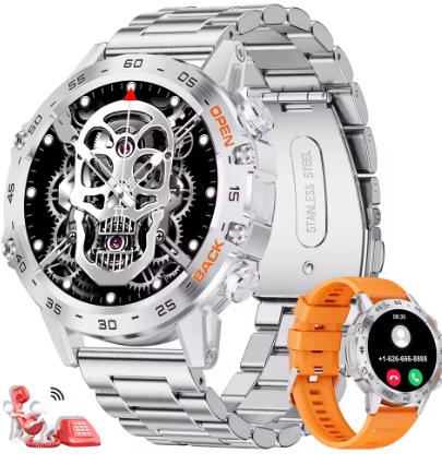 Montre intelligente LIÈGE 2025 ECG + PPG pour homme neuve, Enlèvement ou Envoi, Neuf